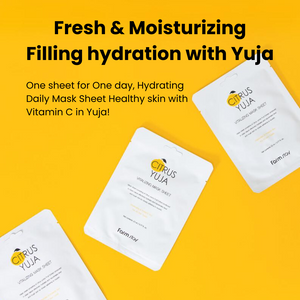 Farmstay Citrus Yuja Vitalizing Mask Sheet (1 sheet)