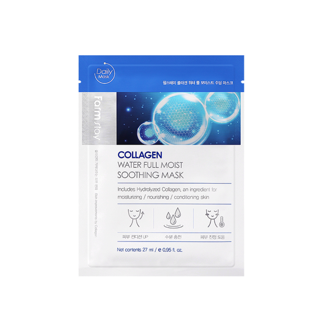 Farmstay Collagen Water Full Moist Soothing Mask (1 pc)