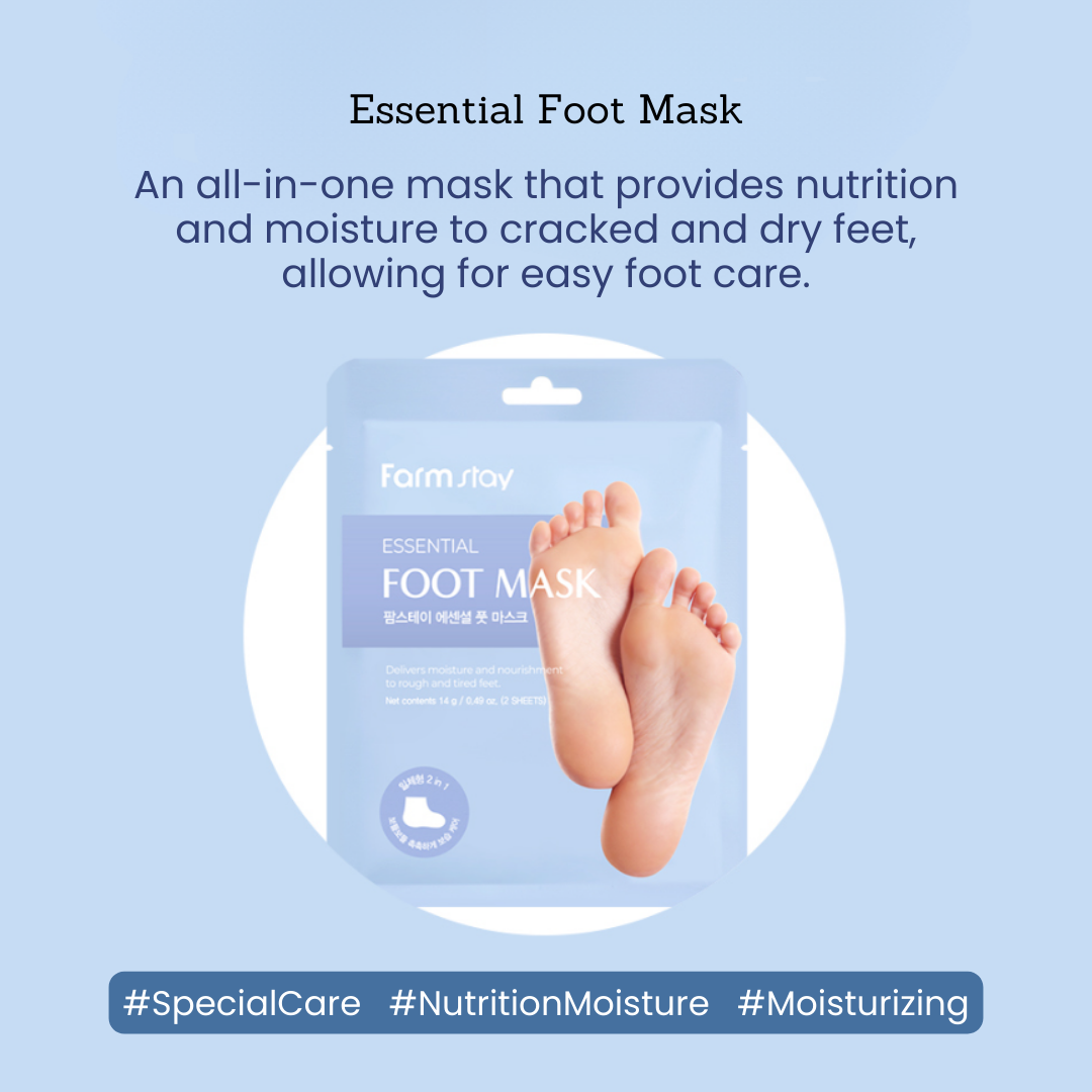 Farmstay Essential Foot Mask (1 Pair)