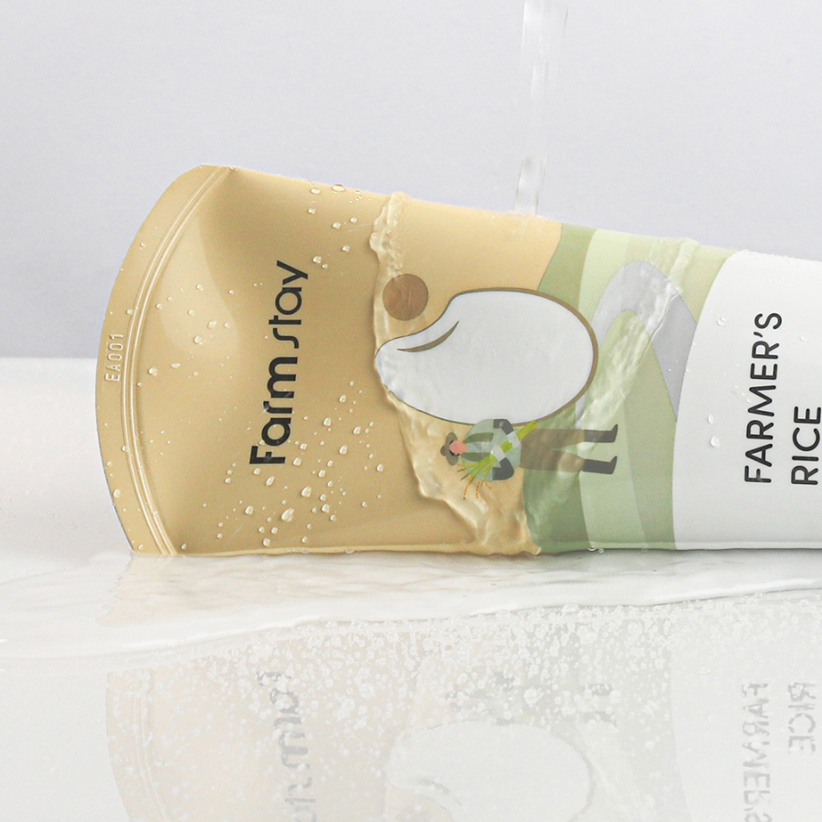 Farmstay Farmers Rice Cleansing Foam (180ml)
