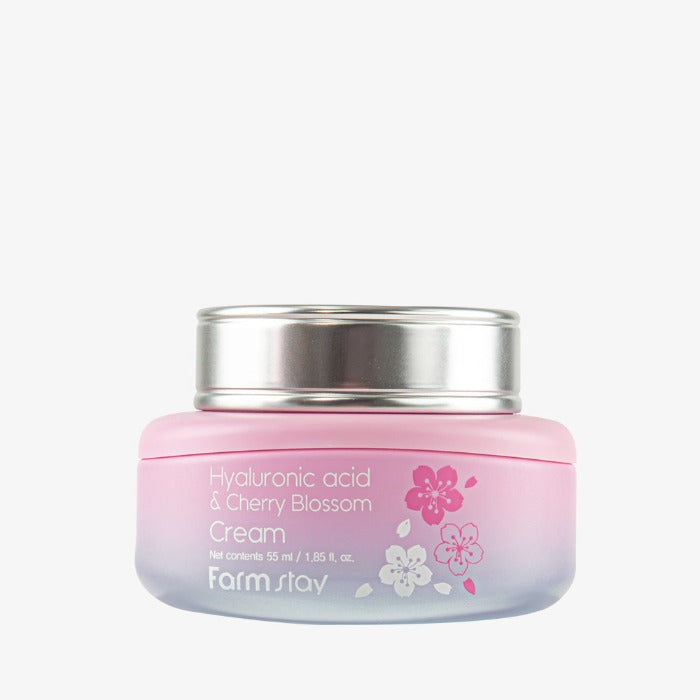 Farmstay Hyaluronic Acid & Cherry Blossom Cream (55ml)