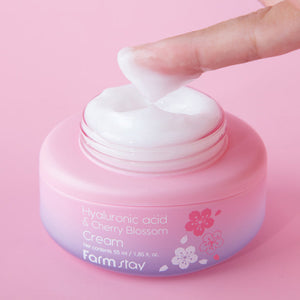 Farmstay Hyaluronic Acid & Cherry Blossom Cream (55ml)
