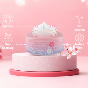 Farmstay Hyaluronic Acid & Cherry Blossom Cream (55ml)
