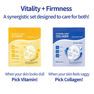 Farmstay Hydrogel Overnight Mask Collagen & Vitamin