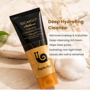 Farmstay Escargot Noblesse Intensive Cleansing Foam (180ml)