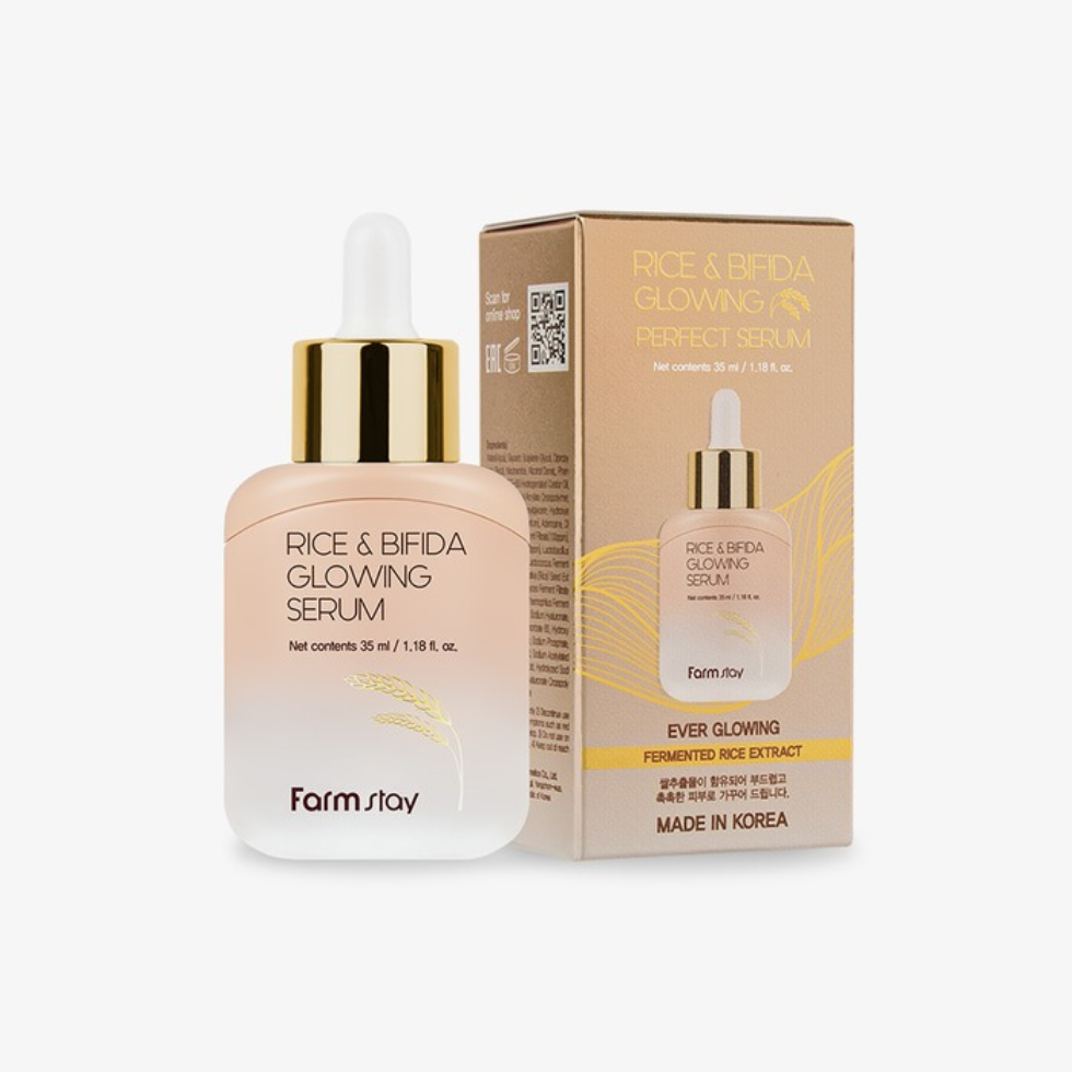 Farmstay Rice & Bifida Glowing Serum (35ml)