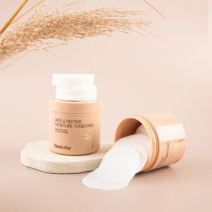 Farmstay Rice & Peptide Moisture Toner Pad (140ml / 70pads)
