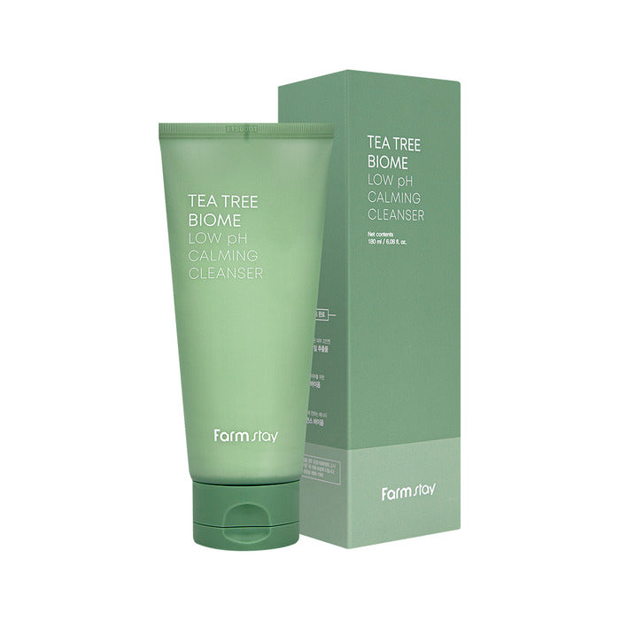 Farmstay Tea Tree Biome Low PH Calming Cleanser (180m)