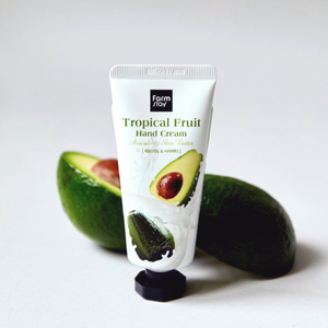 Farmstay Tropical Fruits Hand Cream Avocado & Shea Butter (50ml)