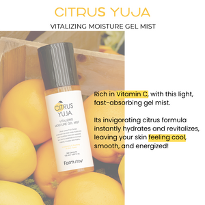 Farmstay Citrus Yuja Vitalizing Moisture Gel Mist (120ml)