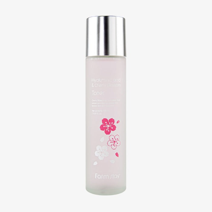 Farmstay Hyaluronic Acid & Cherry Blossom Toner (150ml)