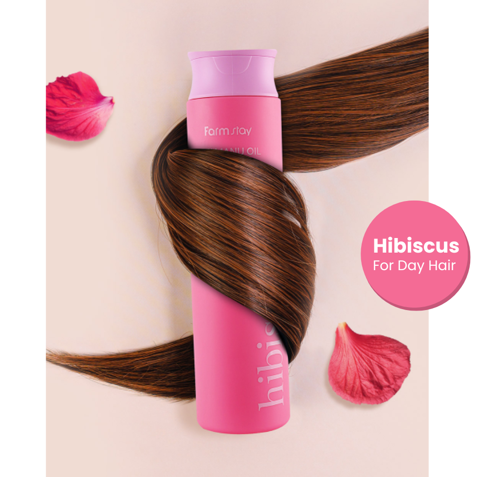 Farmstay Tamanu Oil Mild Shampoo Hibiscus (300ml)