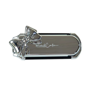 Foldable Mini Air Cushion Detangling Hair Brush with Mirror