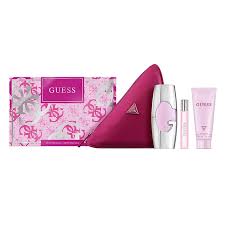 Guess 4pc Set 75ml Edp (w/ Triangle Pouch) Women