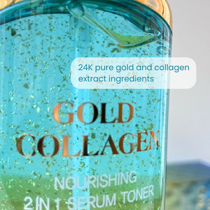 Farmstay Gold Collagen Nourishing 2 in 1 Serum Toner (130ml)