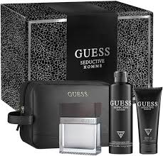 Guess Seductive Homme 4pc Set 100ml EDT (w/ Travel Bag)