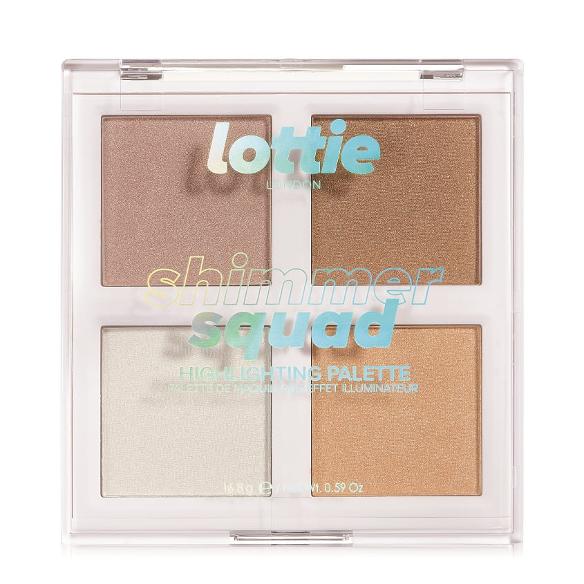 Lottie Shimmer Squad Highlighting Palette 16.8g