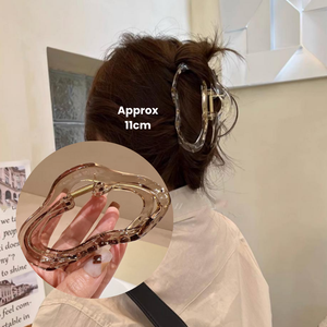 Korean Style Over-Sized Hair Claw 003 (13 Styles)