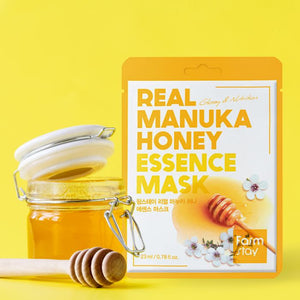 Farmstay Real Manuka Honey Essence Mask (10 sheets)