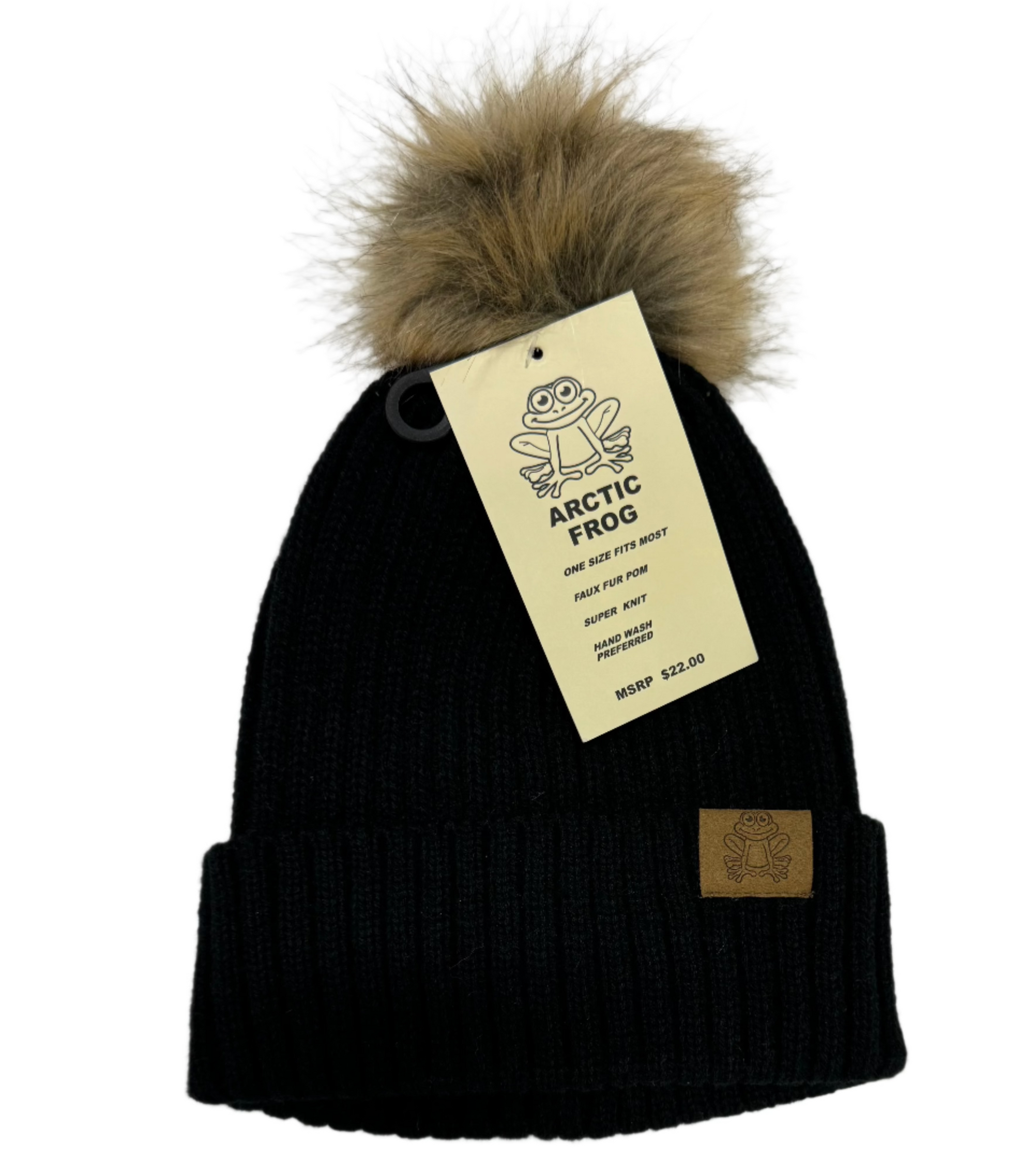 Toque Arctic Frog (Black)