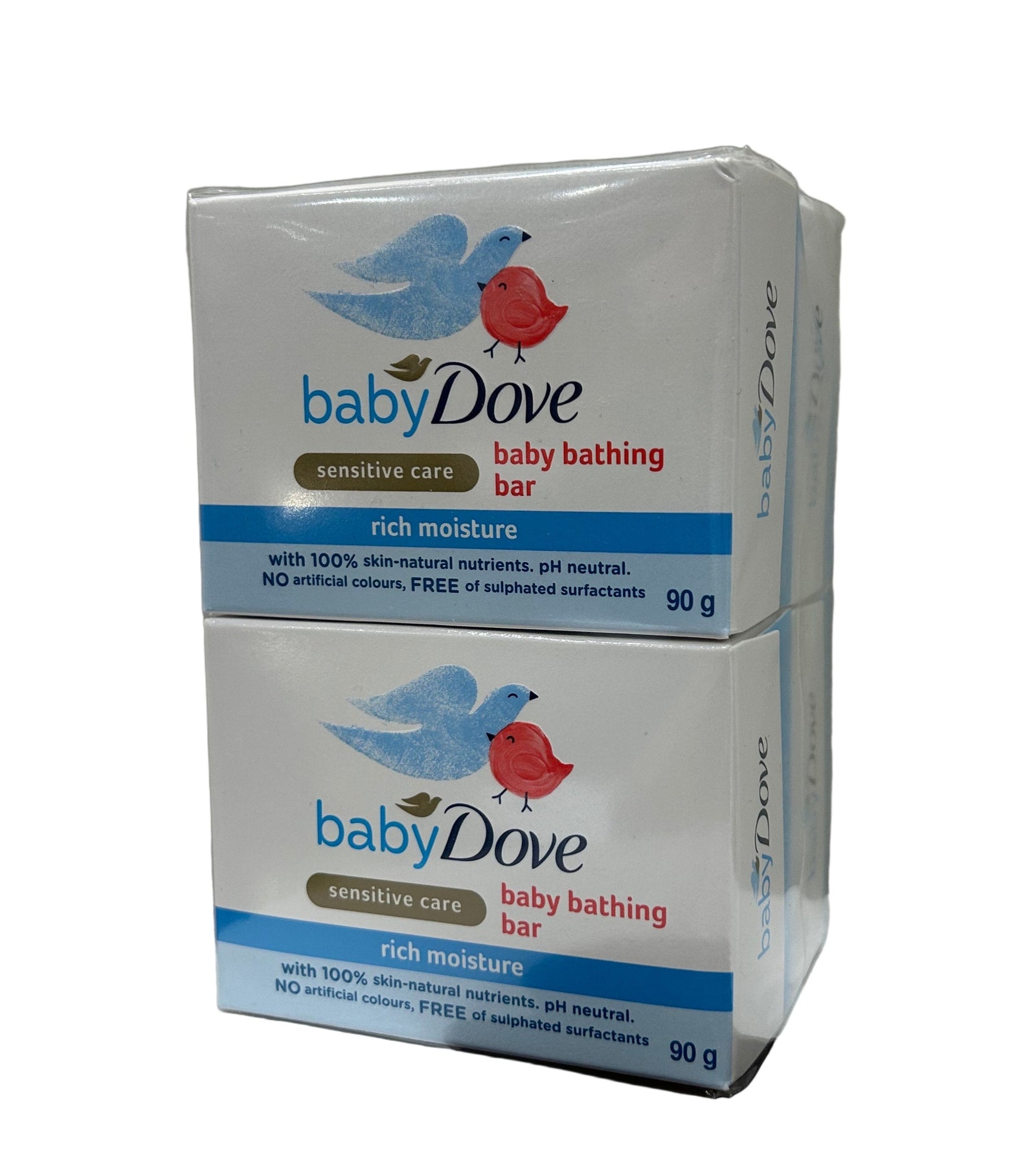 Baby Dove Sensitive Care Rich Moisture Bathing Bar 4 x 90g