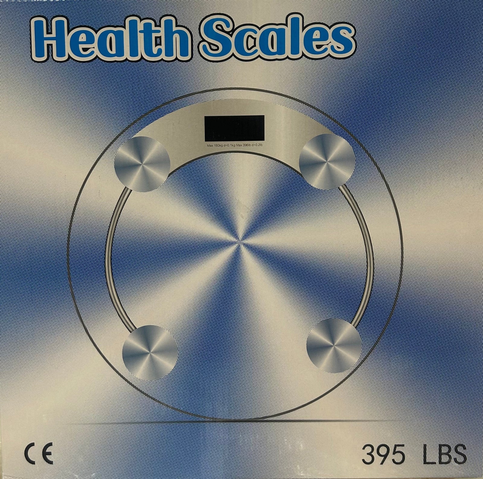 Health Scale 395lbs- Curbside Only