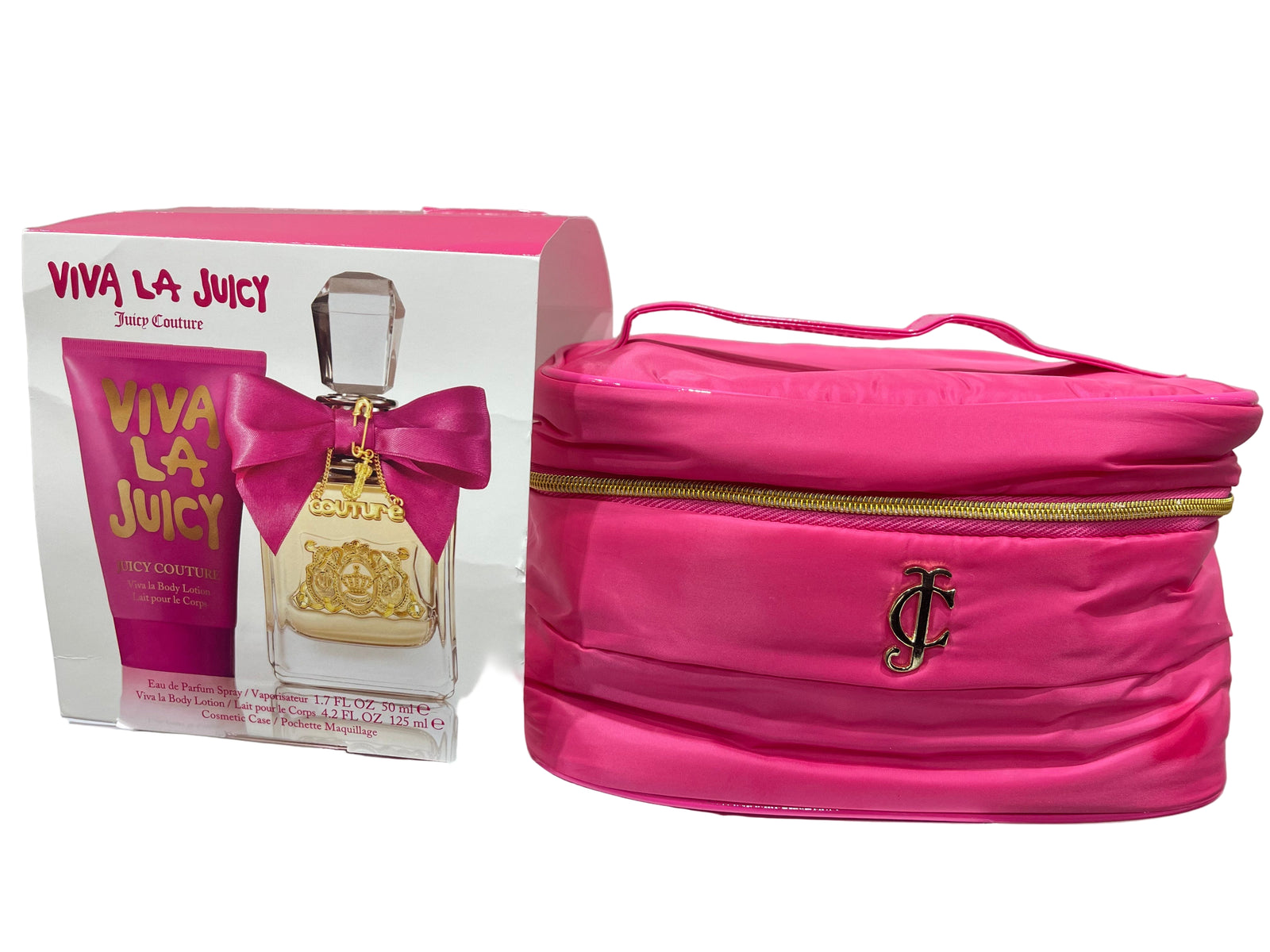 Juicy Couture Viva La Juicy 3pc Set 50ml EDP Women (includes Cosmetic Case)