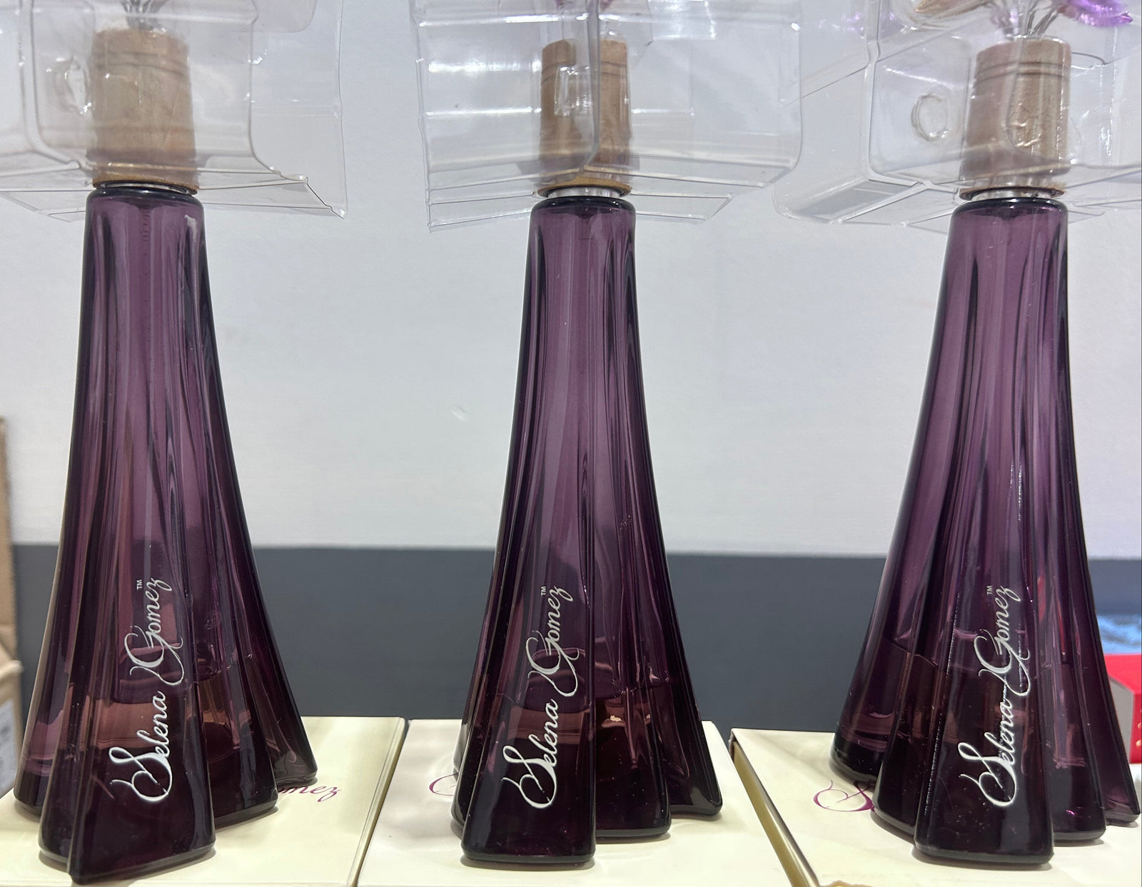 Selena Gomez EDP 3 Bottles of (1/3 Full Liquid Content)