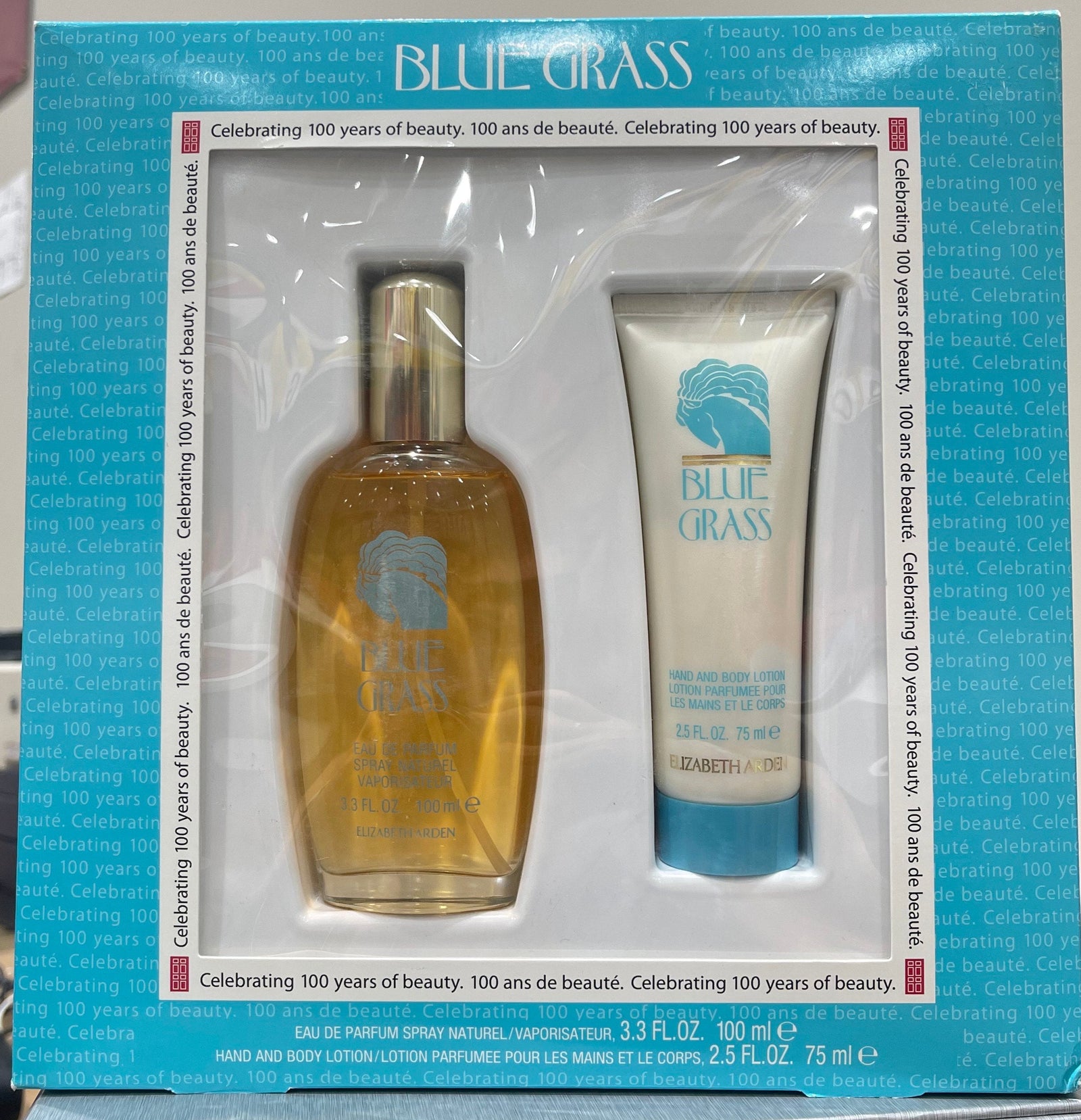 Elizabeth Arden Blue Grass 2pc Set 100ml EDP Women