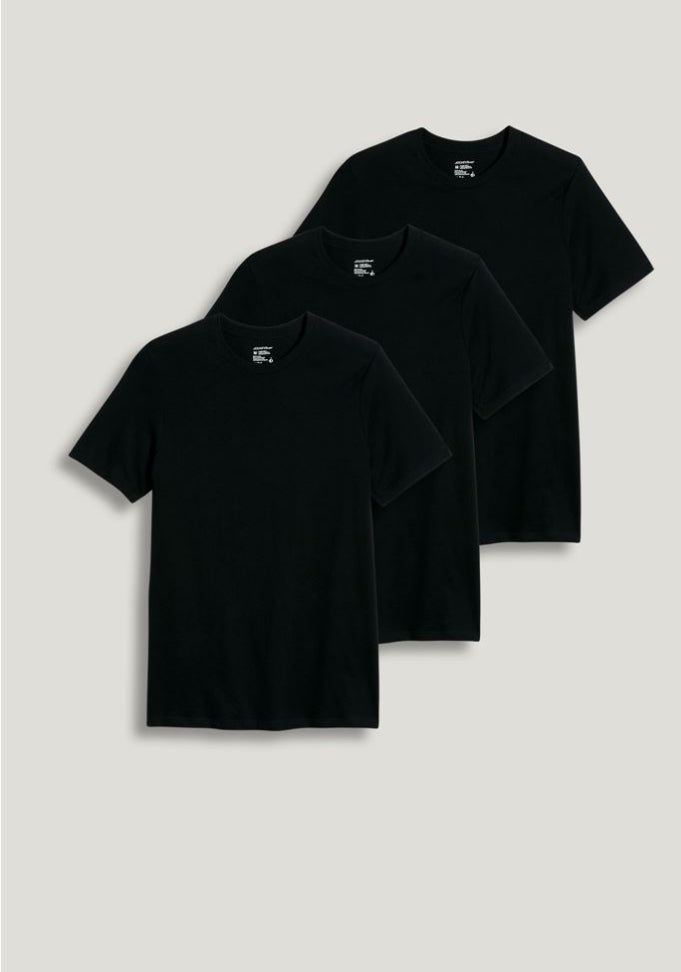 Jockey Classics Crew Neck T-shirt 3pack (Black)