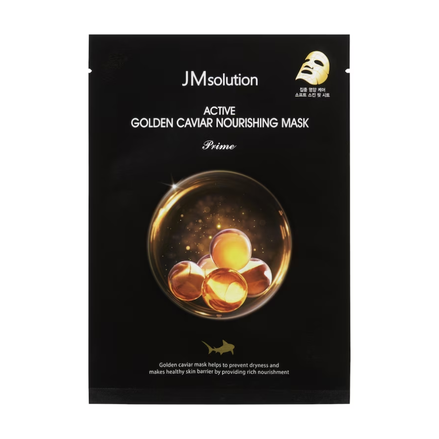 JM Solution Active Golden Caviar Nourishing Mask (1 sheet)