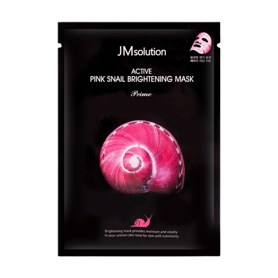 JM Solution Active Pink Snail Brightening Mask (1 sheet)