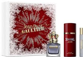 Jean Paul Gaultier Scandal 3pc Set 100ml EDT Men with Deodorant Spray