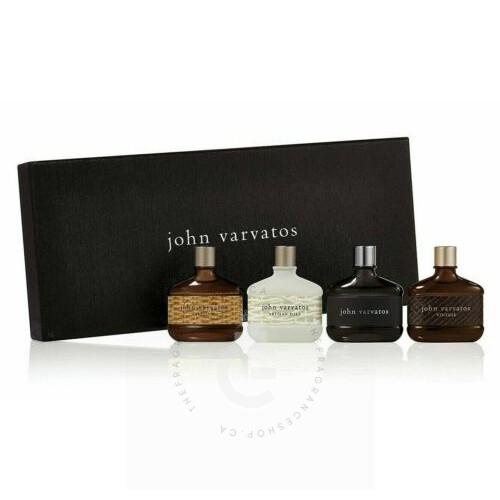 John Varvatos 4pc Set x 15ml EDT Men