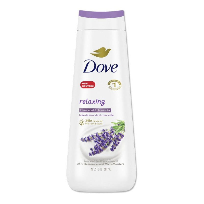 Dove Relaxing Lavender Oil & Chamomile Body Wash 591ml