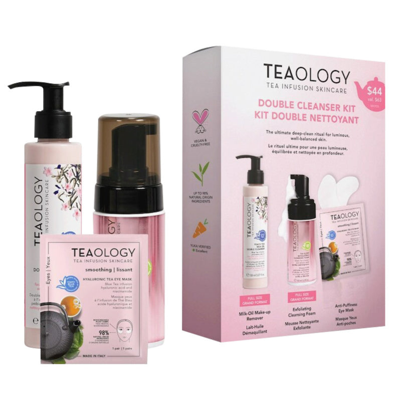 Teaoligy Double Cleanser Kit 3pc