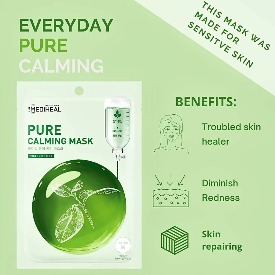 MEDIHEAL Pure Calming Mask (1 sheet)