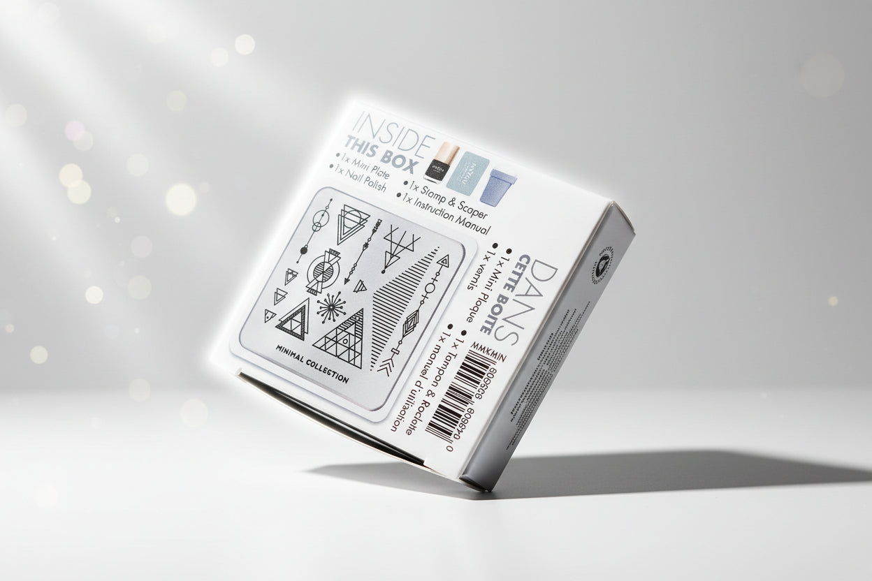 Mini Stamping Nail Art Kit by MoYou London - Minimal Collection