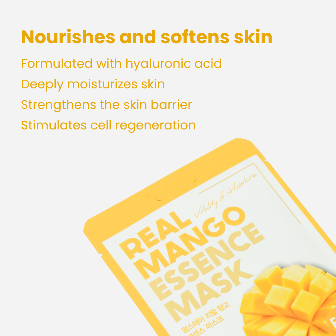 Farmstay Real Mango Essence Mask (1 pc)