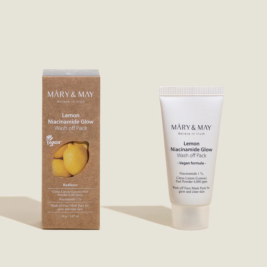 Mary&May Lemon Niacinamide Glow Wash Off Pack (30g)