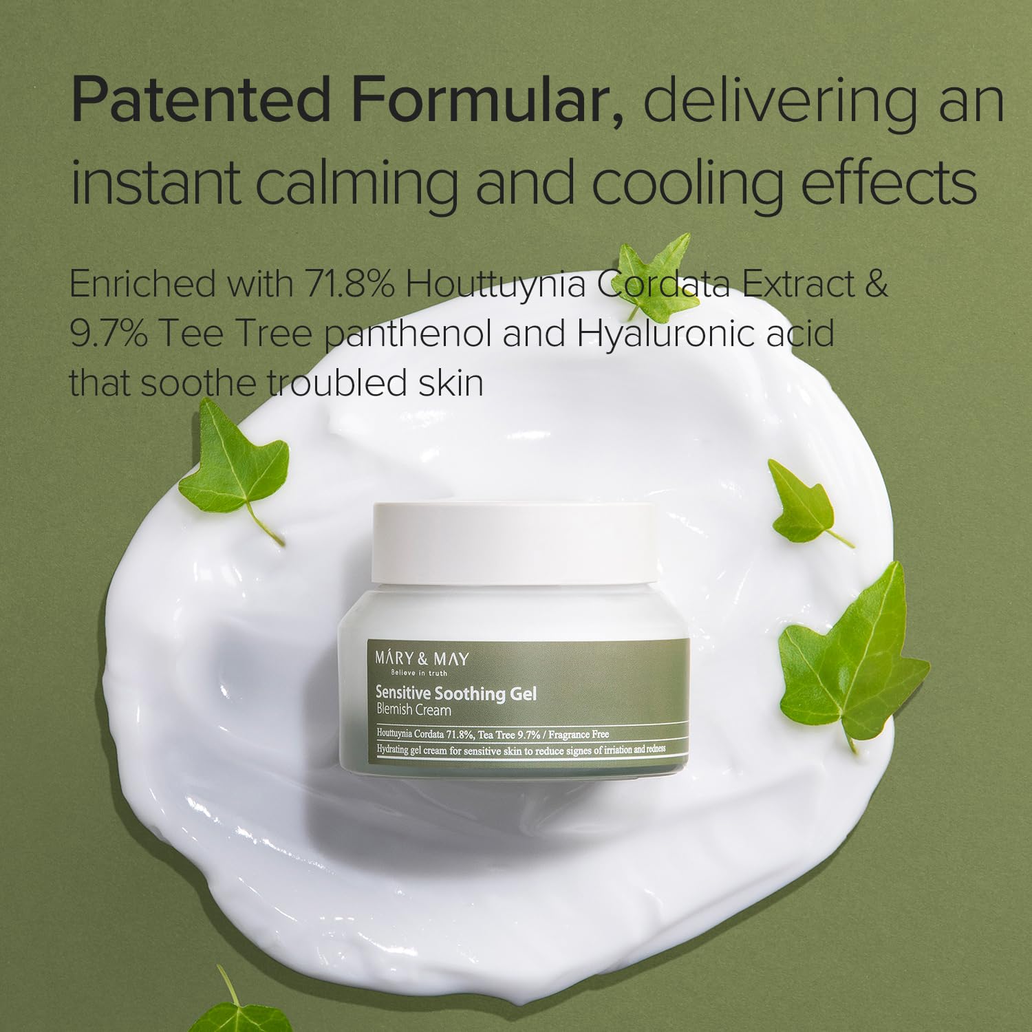 Mary&May Sensitive Soothing Gel Blemish Cream 70g