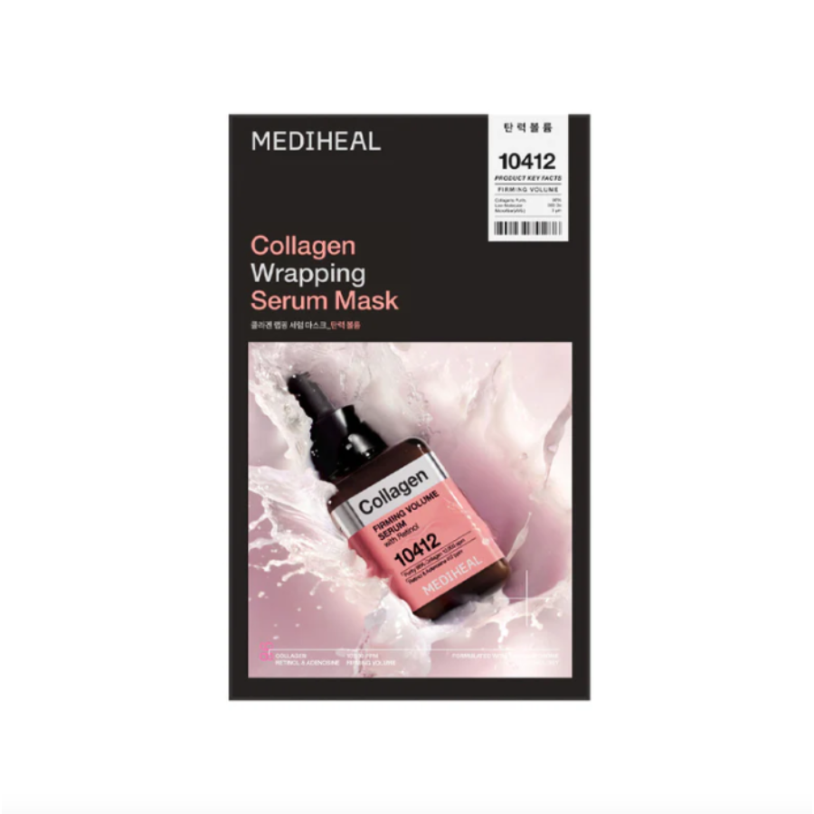MEDIHEAL Collagen Wrapping Serum Mask Firming Volume  (1 sheet)