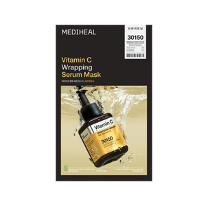 MEDIHEAL Vitamin C Wrapping Serum Mask Brightening (1 sheet)