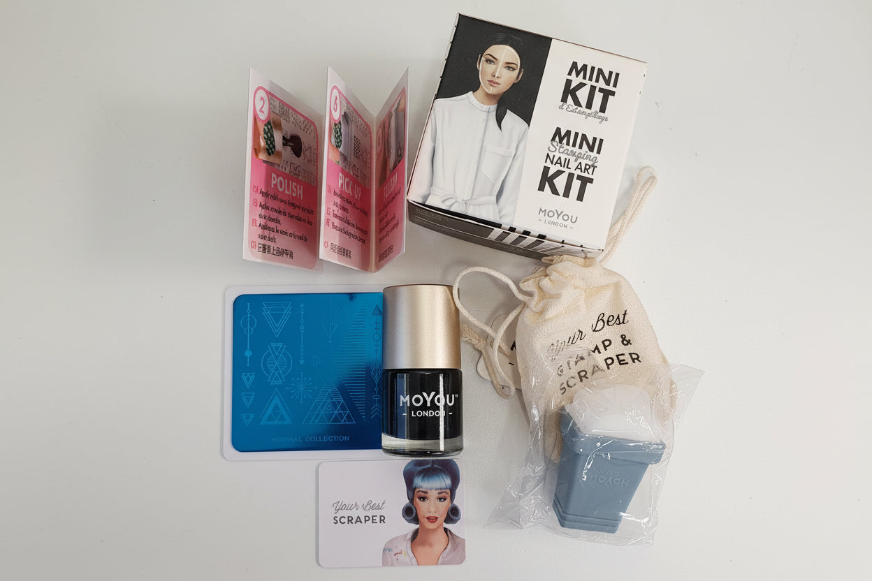 Mini Stamping Nail Art Kit by MoYou London - Minimal Collection