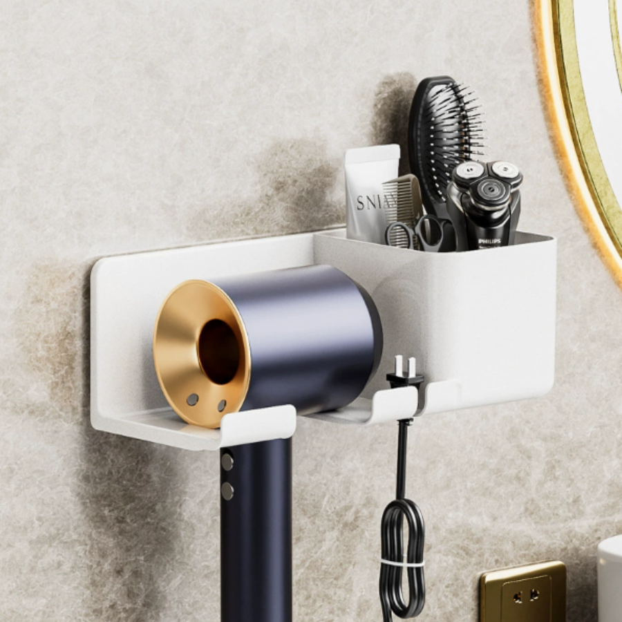 Multifunctional Hair Dryer Holder (2 Colors, 2 Sizes)