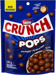 Nestle Crunch Pops 140g Snack Pouch