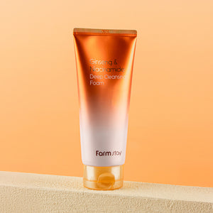 Farmstay Ginseng & Niacinamide Deep Cleansing Foam