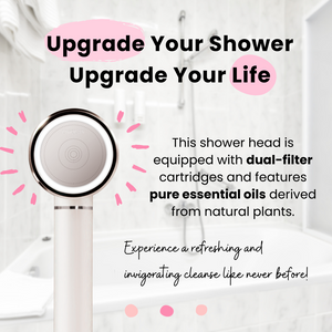 UNIQUAN Aromatherapy Shower Set - Peach