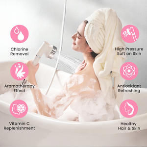 UNIQUAN Aromatherapy Shower Set - Peach