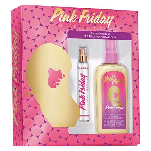 Nicki Minaj Pink Friday 2pc Set 15ml EDP + Scented Dry Body Oil 125ml Women